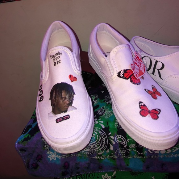 Vans Shoes Custom Juice Wrld Vans Poshmark